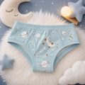 Adult ABDL Moon Underwear | 100% Cotton Space Briefs | Cute Planet & Stars Underwear | ABDL Briefs | Adult Baby Clothing