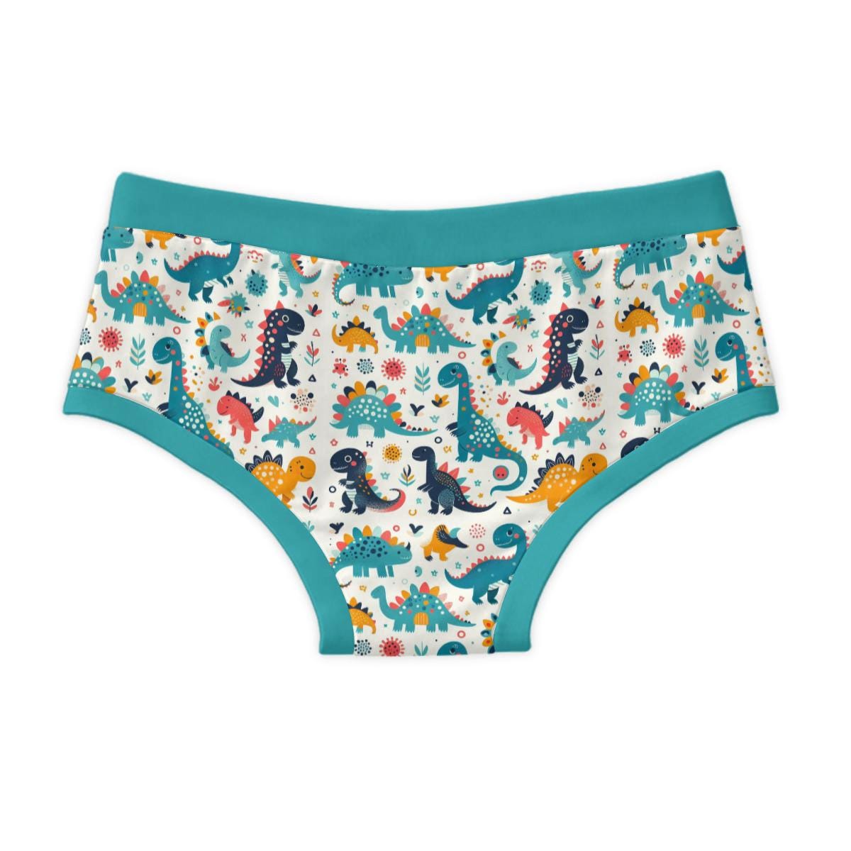 Dinosaur Adult Briefs – Cute Dino Print Underwear, ABDL Diaper Cover, Playful Dinosaur Panties, Kawaii Adult Briefs