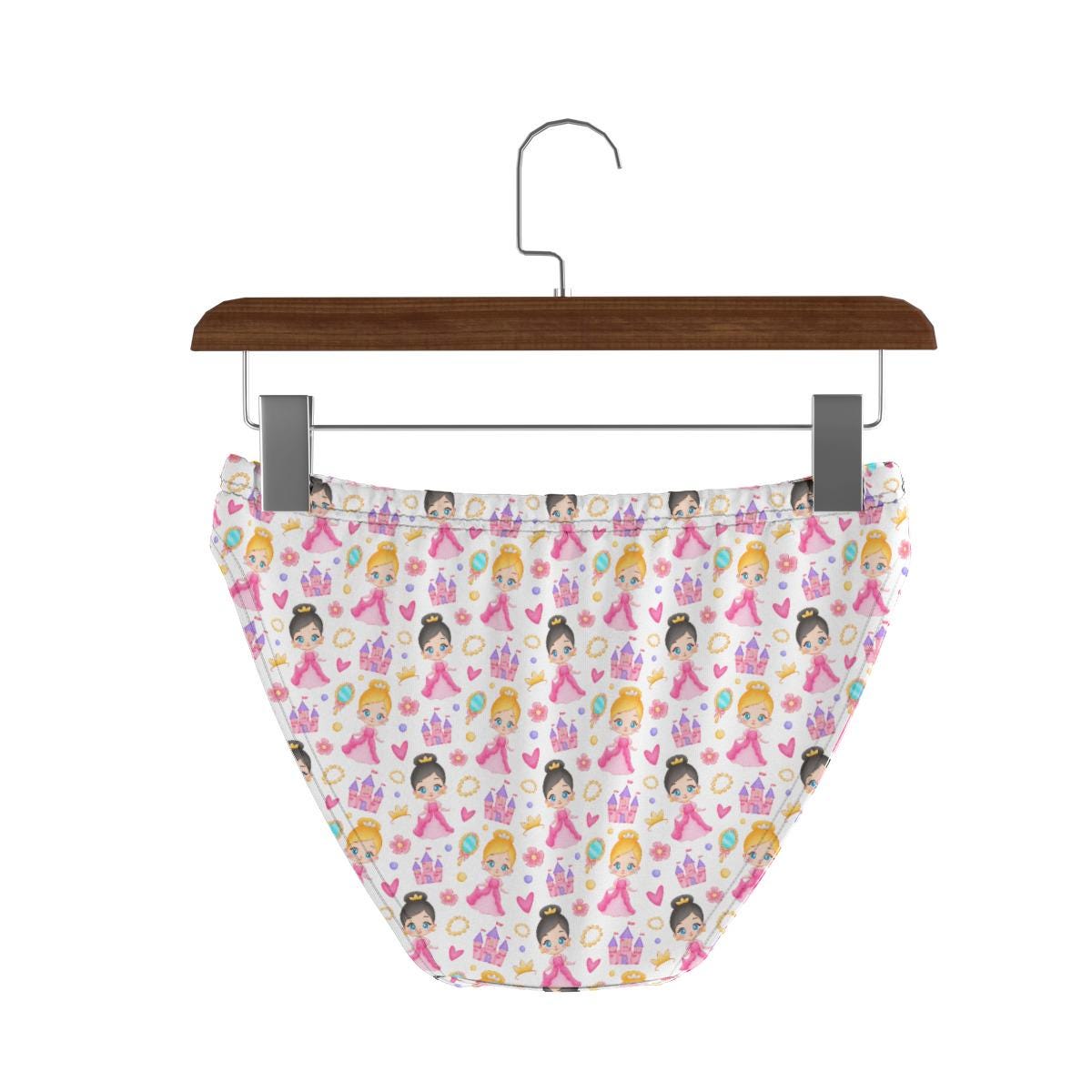 ABDL Princess Panties for Women, Adult Baby Underwear, Cute Princess Briefs, Kawaii Women's Underwear, Pastel Fairy Tale Panties, S-5XL