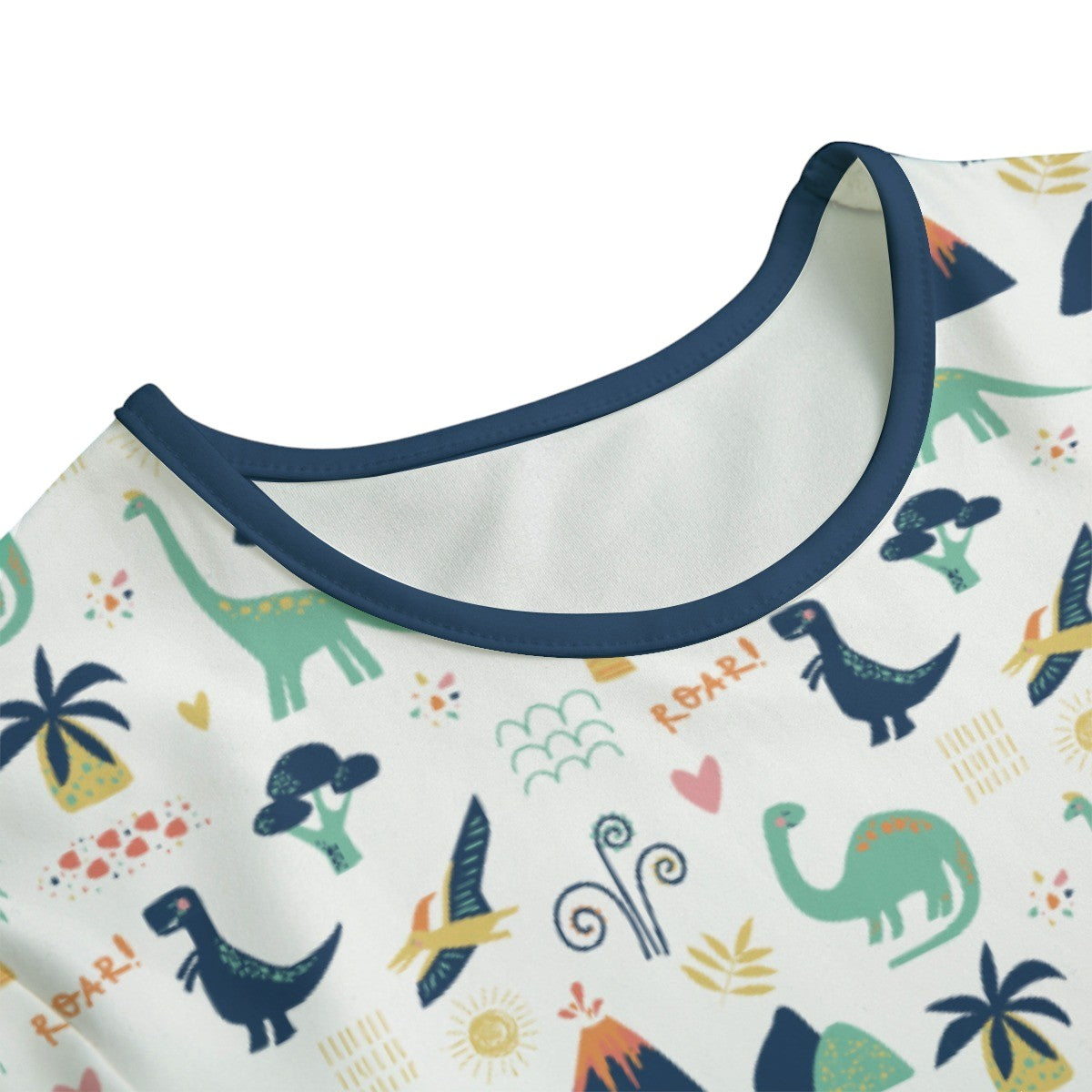 Adult Dinosaur ABDL Bodysuit | Cute Dino Print Bodysuit for Adults | Short Sleeve Adult Baby Clothing