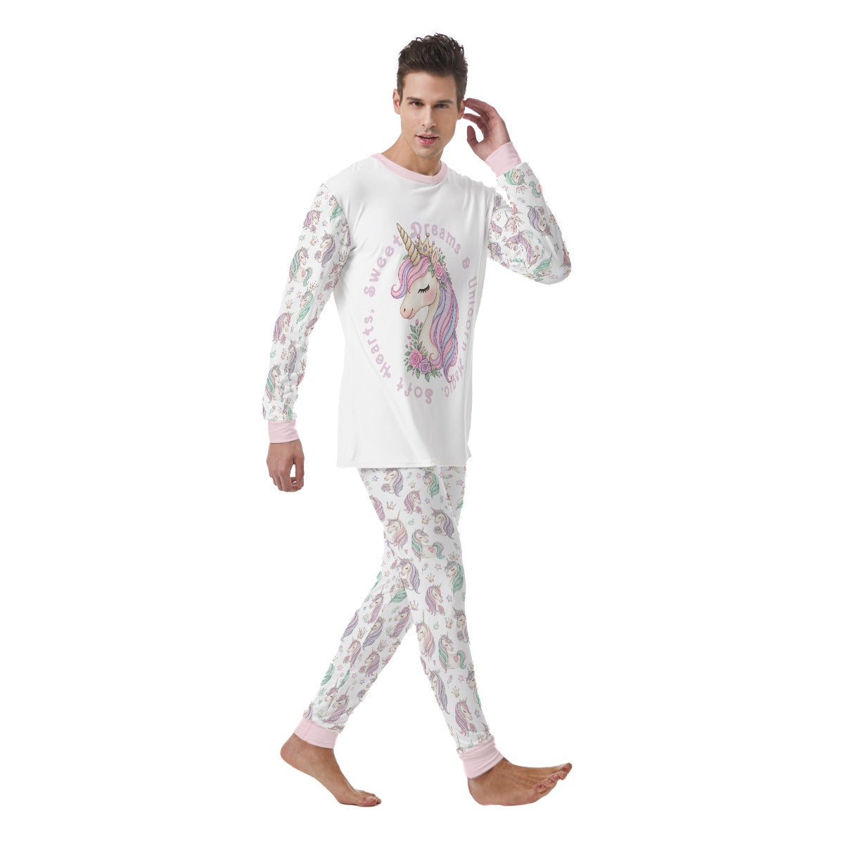 All-Over Print Men's Pajamas
