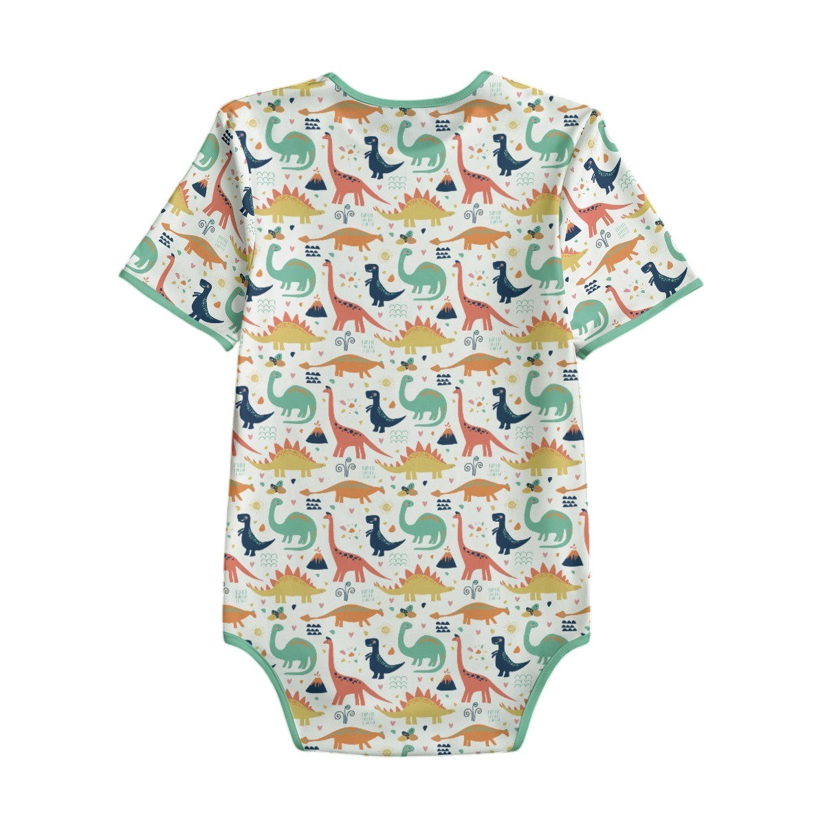 Adult Dinosaur Bodysuit – Cute Dino Print AB/DL Onesie for Men & Women