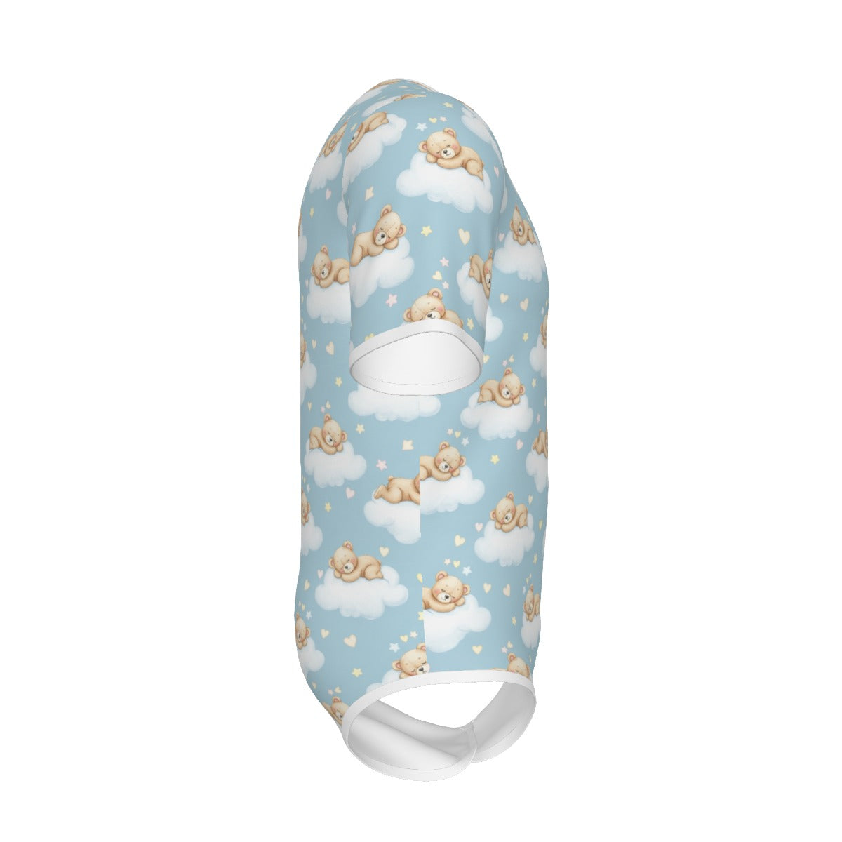 Sleeping Bear on Cloud Adult Onesie | Light Blue ABDL Bodysuit