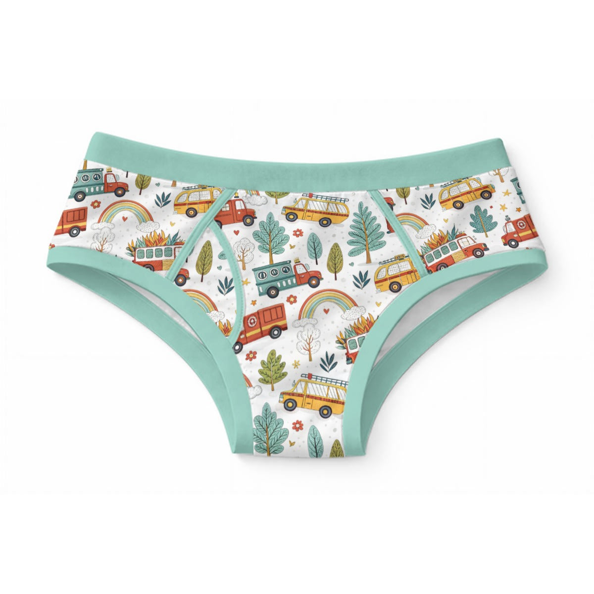 All-Over Print Men's Brief Panties|180GSM Cotton