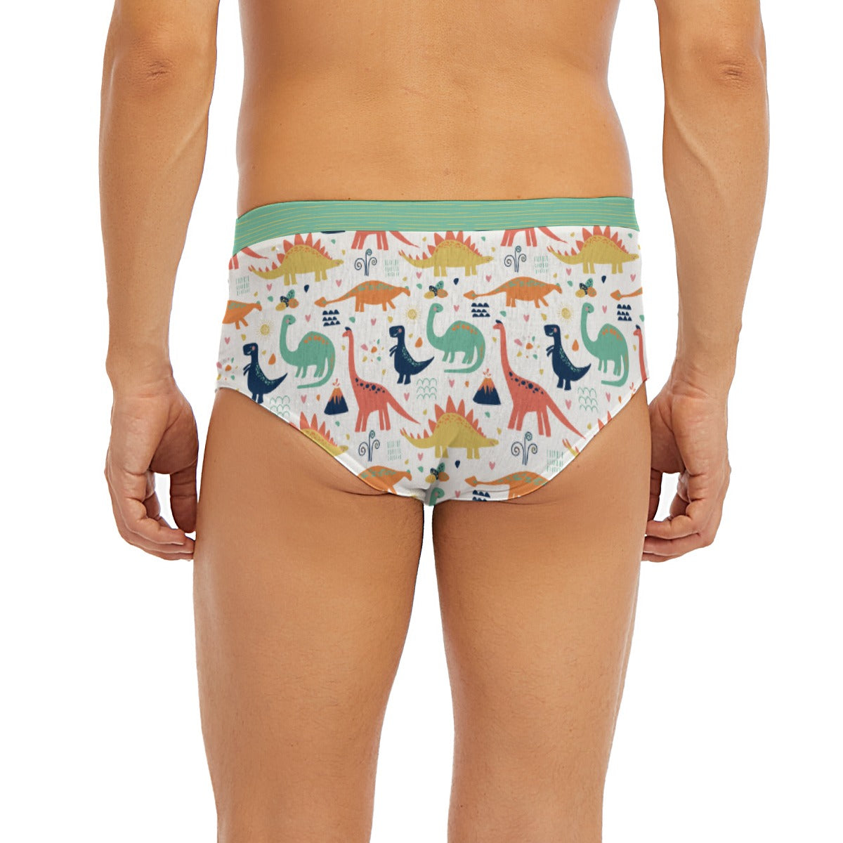 ABDL Dinosaur Underwear for Adults | Adult Baby Low Rise Briefs | Cute Dinosaur Print