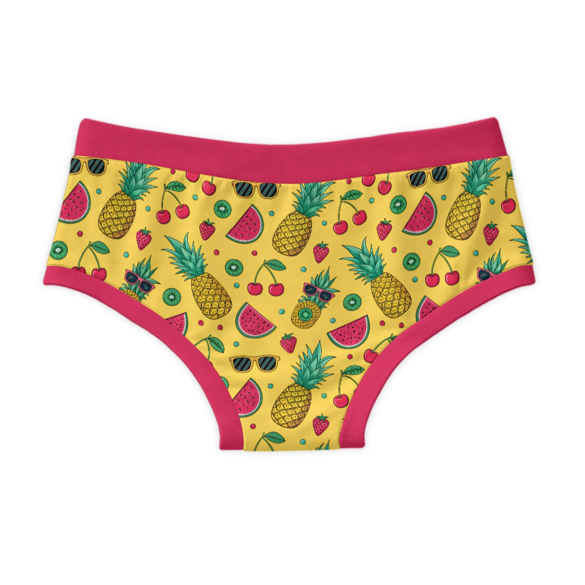 ABDL Adult Briefs - Summer Tropical Fruit Print 100% Cotton Undershorts