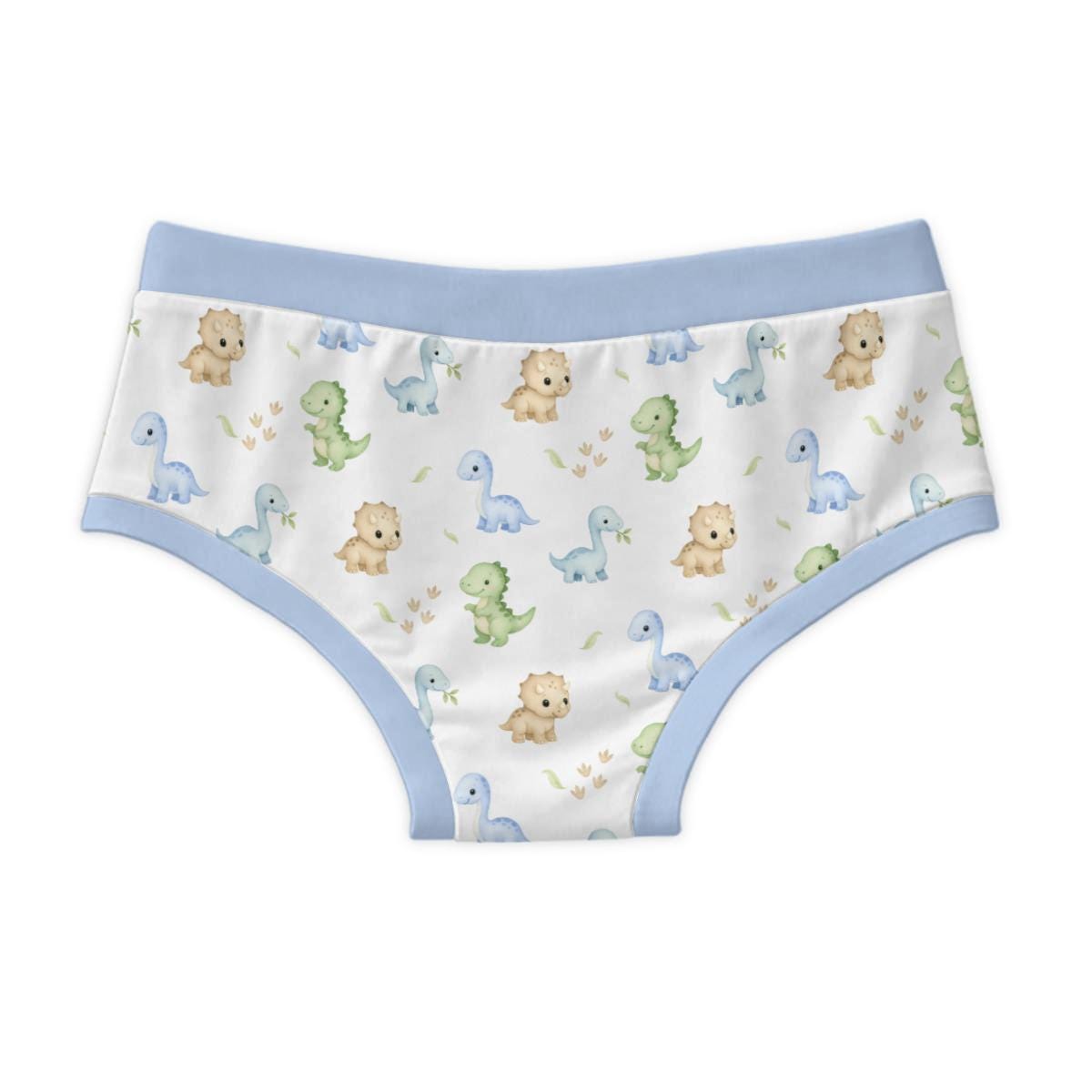 Adult Dinosaur Brief Underwear for Men, Cute Dino Print Underwear, ABDL Adult Brief, Kawaii Dinosaur Panties, Playful Novelty Men Underwear