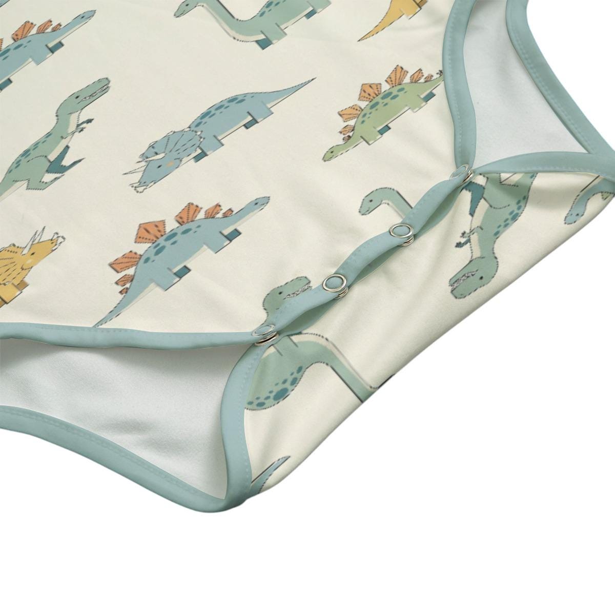 Adult Onesie ABDL, Dinosaur Bodysuit, Adult Baby Onesie, Blue Dino Romper, Little Space Clothing, Cute Dinosaur Outfit, ABDL Gift