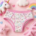 Adult Unicorn Briefs, 100% Cotton Kawaii Underwear, Cute Unicorn Underwear, ABDL Clothing, Adult Baby Briefs, Rainbow Hearts, S-3XL
