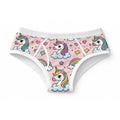 Pink Unicorn Briefs for Men, Cute Rainbow Unicorn Underwear, 100% Cotton Men's Briefs, Pastel Novelty Underwear, ABDL Adult Baby Briefs