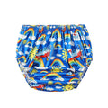 Blue Rainbow - Adult Cloth Diaper Cover Waterproof Reusable Incontinence Brief | ABDL & Special Needs