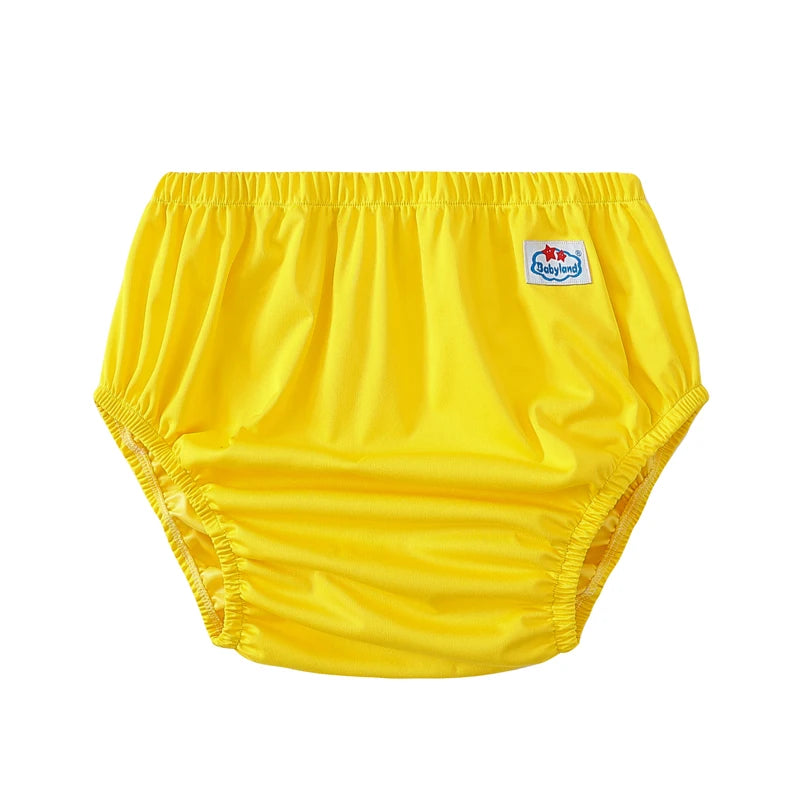 Yellow Lemon - Adult Cloth Diaper Cover Waterproof Reusable Incontinence Brief | ABDL & Special Needs