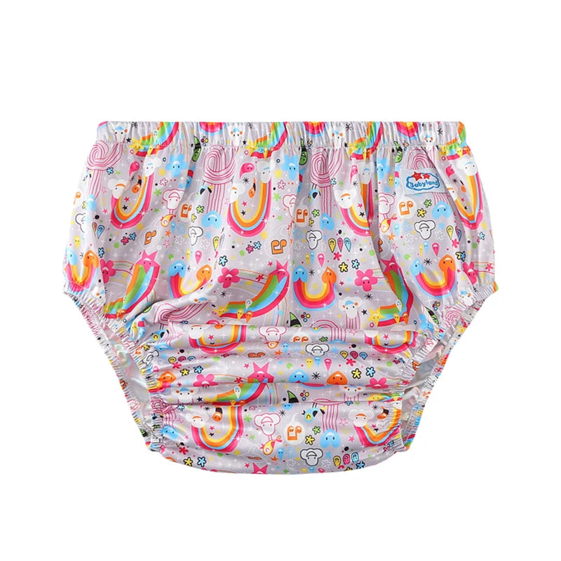 Rainbow - Adult Cloth Diaper Cover Waterproof Reusable Incontinence Brief | ABDL & Special Needs
