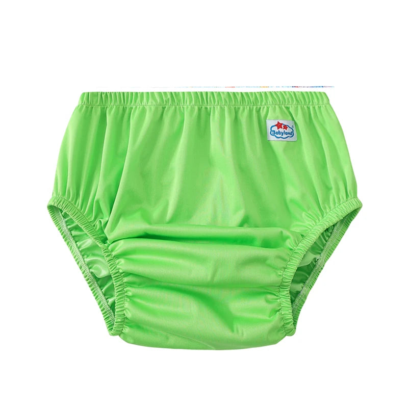 Green - Adult Cloth Diaper Cover Waterproof Reusable Incontinence Brief | ABDL & Special Needs
