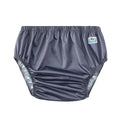 Gray - Adult Cloth Diaper Cover Waterproof Reusable Incontinence Brief | ABDL & Special Needs
