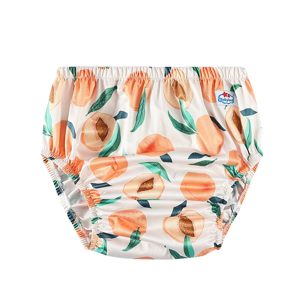 Peach - Adult Cloth Diaper Cover Waterproof Reusable Incontinence Brief | ABDL & Special Needs