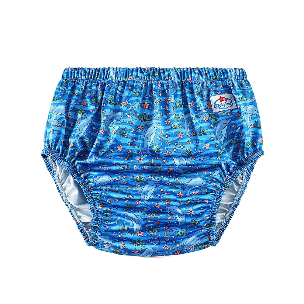 Dolphin - Adult Cloth Diaper Cover Waterproof Reusable Incontinence Brief | ABDL & Special Needs