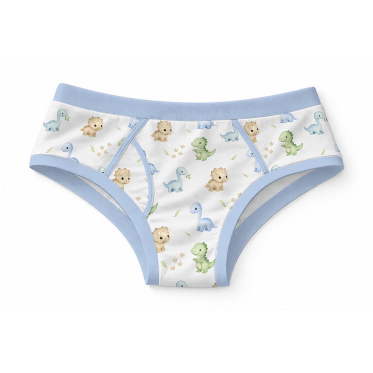 Adult Dinosaur Brief Underwear for Men, Cute Dino Print Underwear, ABDL Adult Brief, Kawaii Dinosaur Panties, Playful Novelty Men Underwear