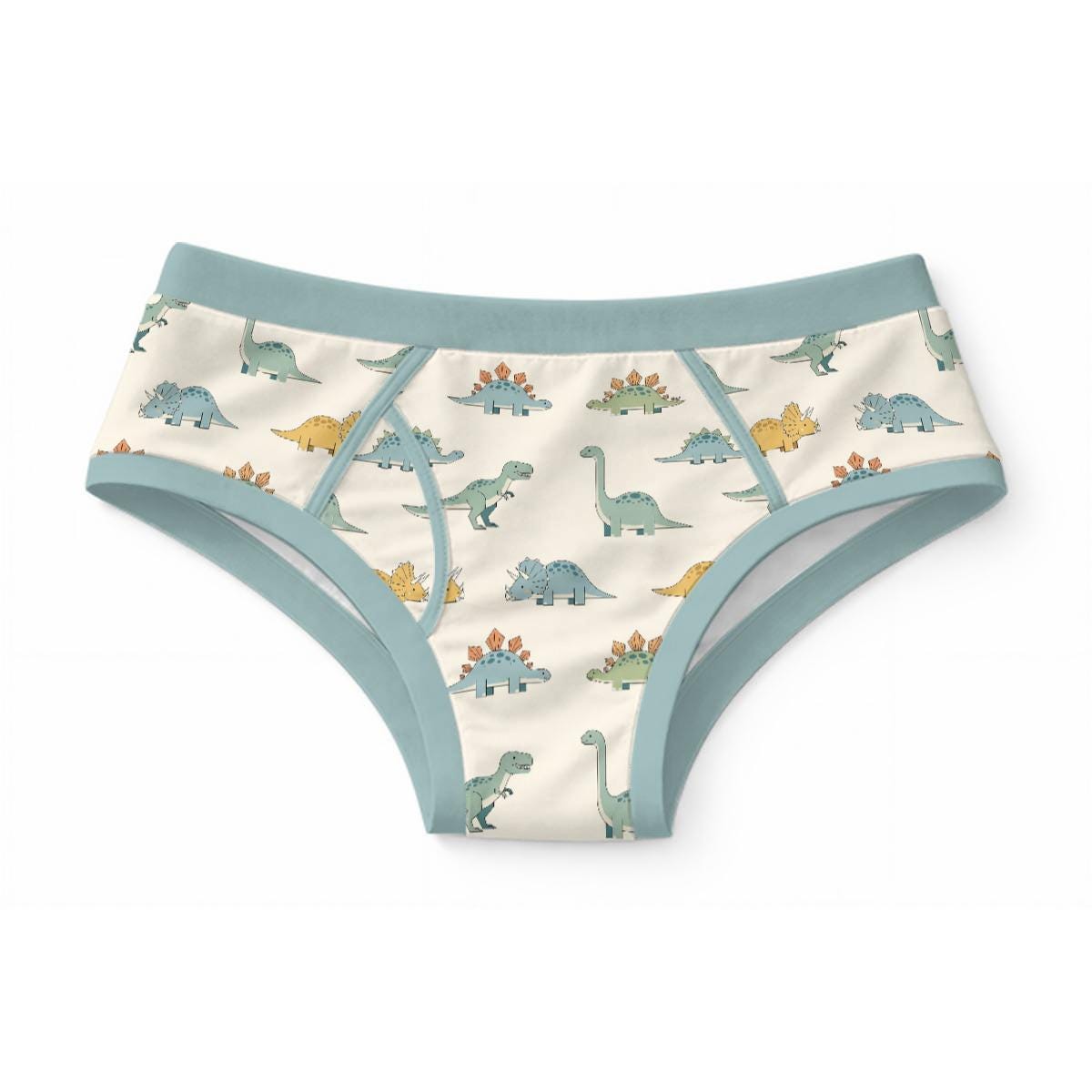 ABDL Dinosaur Briefs for Adults, 100% Cotton Men's Underwear, Cute Dino Print, Adult Baby Underwear, Kawaii Dinosaur Briefs