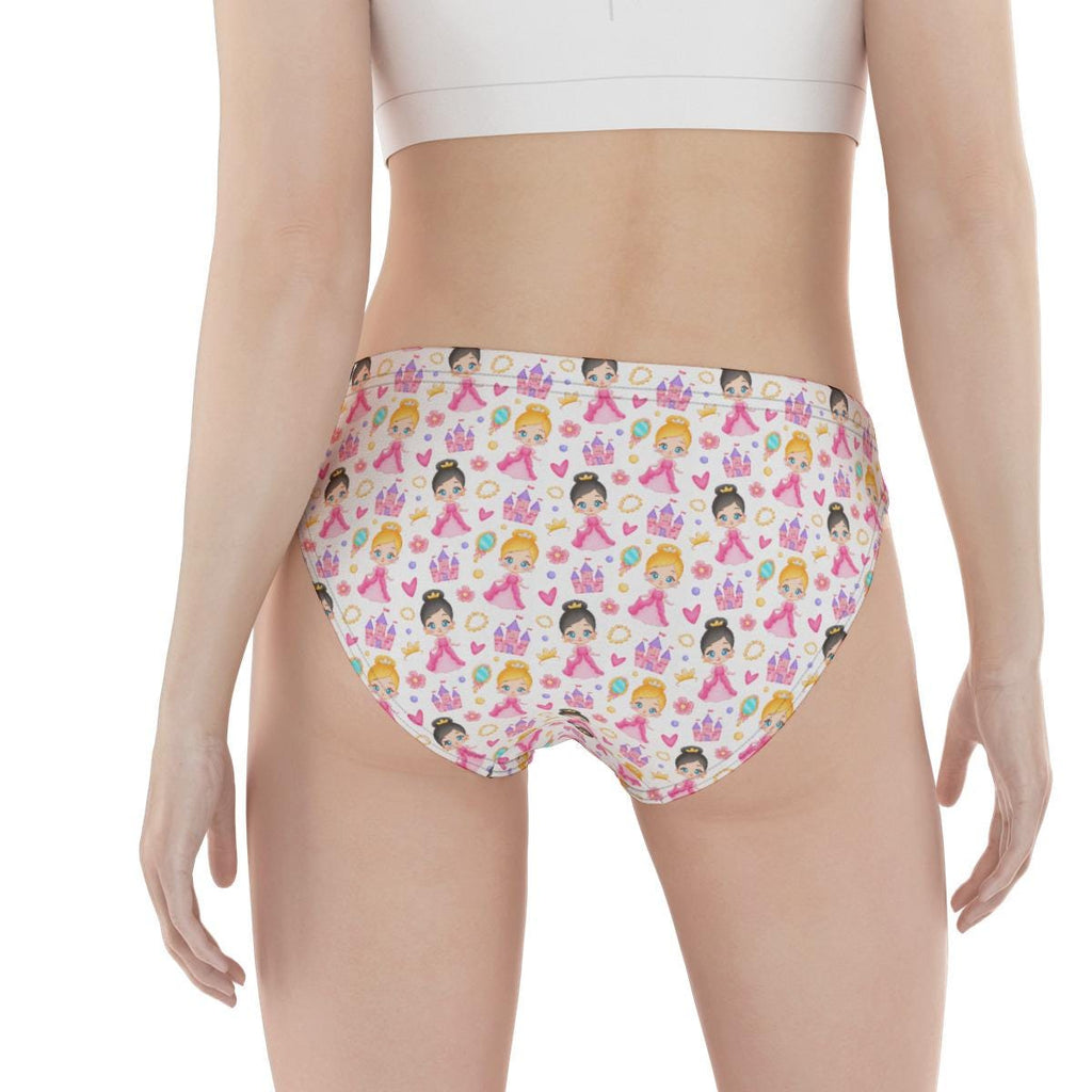 ABDL Princess Panties for Women, Adult Baby Underwear, Cute Princess Briefs, Kawaii Women's Underwear, Pastel Fairy Tale Panties, S-5XL