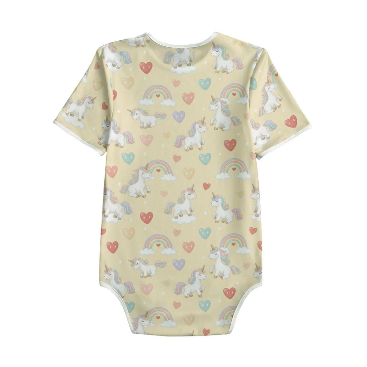 Adult Onesie ABDL, Unicorn Bodysuit, Adult Baby Onesie, Pastel Unicorn Romper, Little Space Clothing, Kawaii Onesie, ABDL Gift
