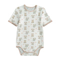 Pastel Elephants & Hippos ABDL Adult Onesie – Short Sleeve All-Over Print Bodysuit