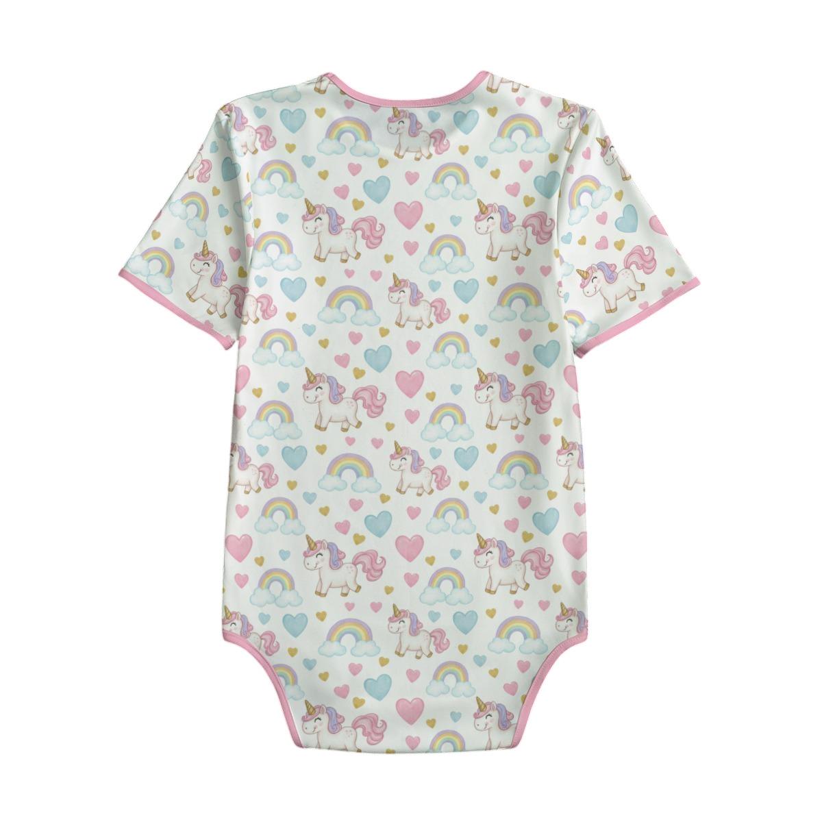 Adult Onesie ABDL, Unicorn Bodysuit, Adult Baby Onesie, Little Space Clothing, Pastel Unicorn Romper, Kawaii Bodysuit, ABDL Gift