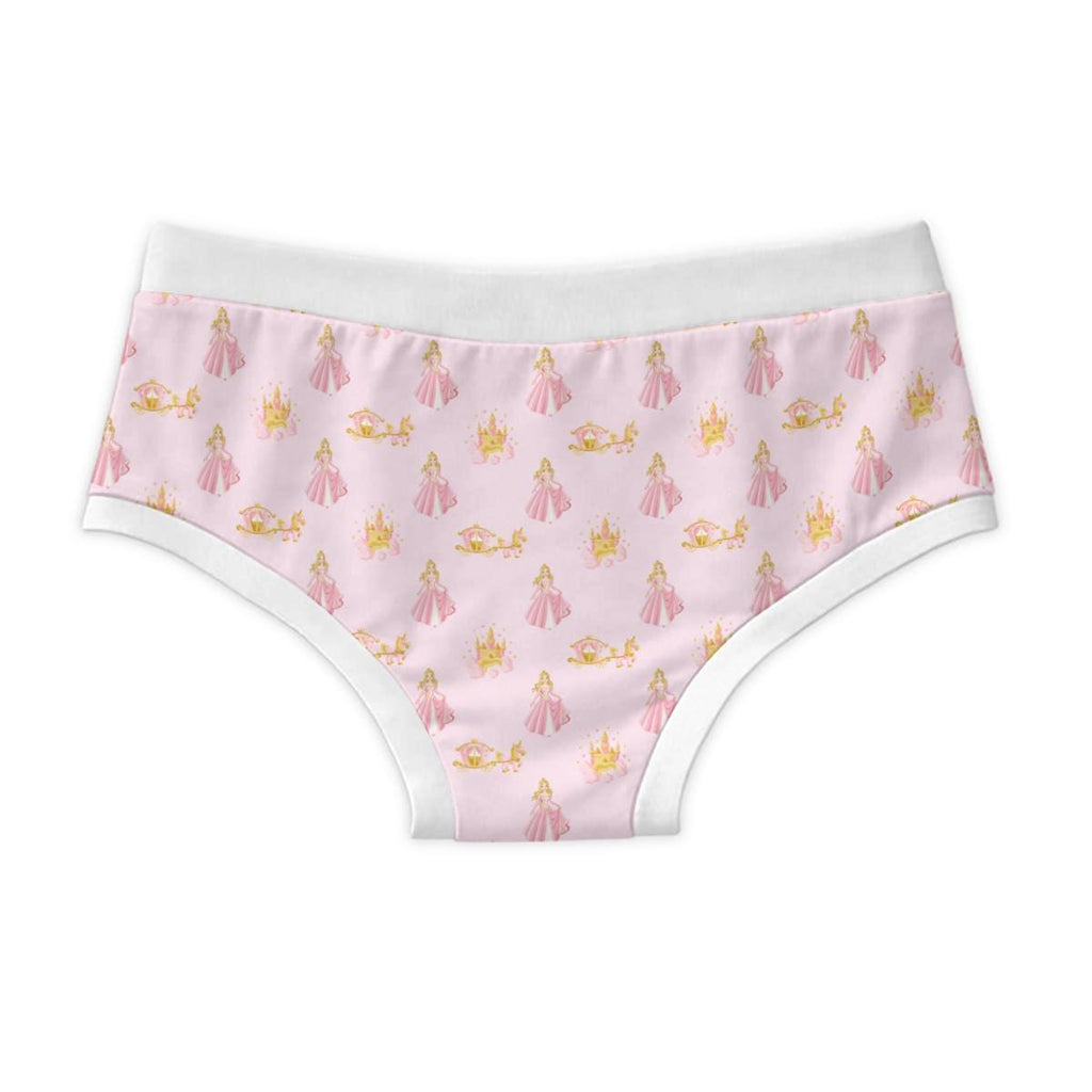 Men's Princess Briefs, Cute Pink Cotton Underwear for Men, Adult Baby Diaper Lover Briefs, Gay Pride Novelty Underwear, 100% Cotton