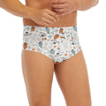 ABDL Men's Space Underwear, Adult Baby Rocket Briefs, Diaper Lover Low Rise Underwear, Cute Space Print, ABDL Clothing, Men's Briefs