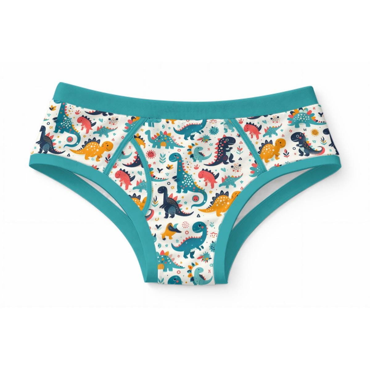 Dinosaur Adult Briefs – Cute Dino Print Underwear, ABDL Diaper Cover, Playful Dinosaur Panties, Kawaii Adult Briefs