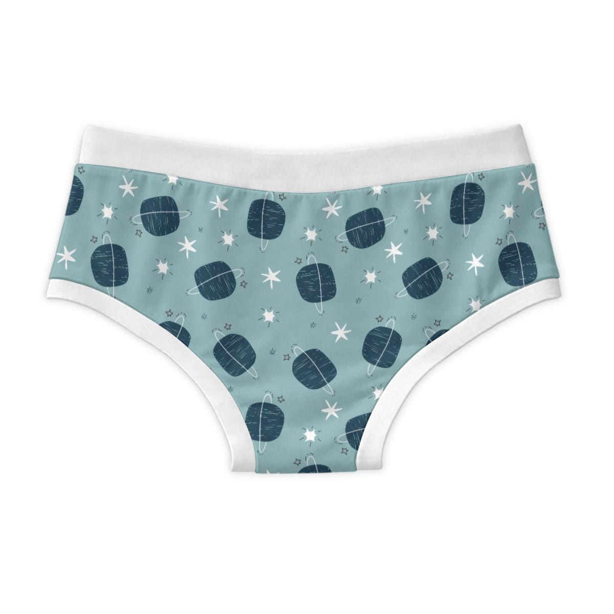 ABDL Briefs for Adults, 100% Cotton Men's Underwear, Space Print Briefs, Adult Baby Underwear, Soft Cute Kawaii Underwear