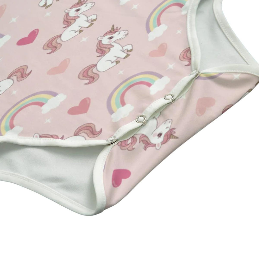 Adult Onesie ABDL, Unicorn Bodysuit, Adult Baby Onesie, Pink Unicorn Romper, Rainbow Bodysuit, Kawaii Onesie, ABDL Gift