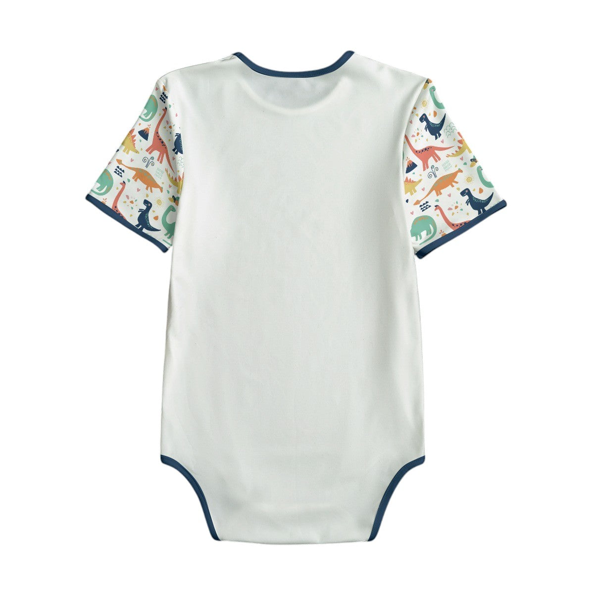 Adult Baby Onesie Dinosaur Print – ABDL Bodysuit Short Sleeve